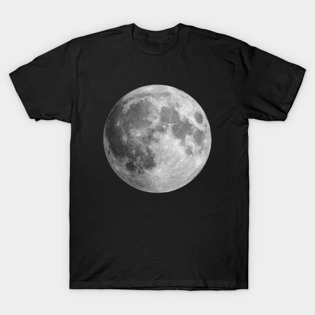 full moon T-Shirt by foxfalcon